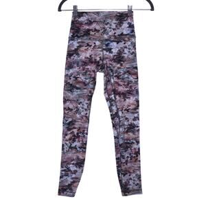 LULULEMON Align High-Rise Pant 25" Leggings Future Utopia Multi Yoga Women's 4